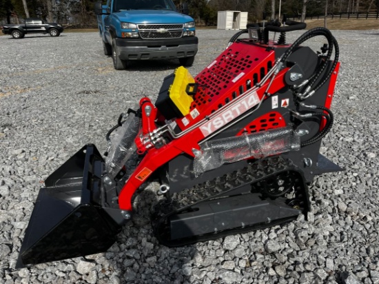 Unused 2024 AGT YSRT14 Mini Skid Steer
