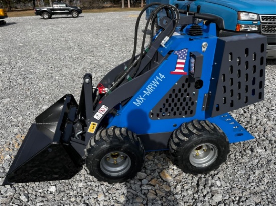 Unused 2024 AGT MX-MRW14 Mini Skid Steer
