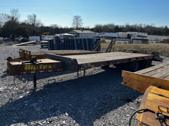 2004  BIGTEX  4XPH HI-TENSIL  T/A  Equipment Trailer