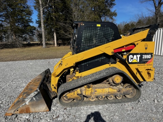 2018  CAT  289D  Skid Steer