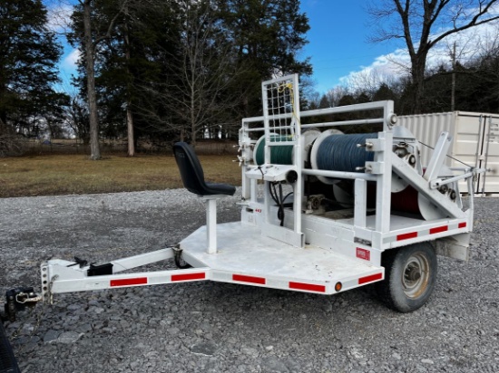 2009  TSE  2501 PLW  S/A  4 Drum Pilot Line Winder  Tag Trailer