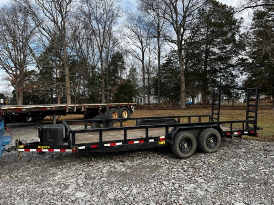 2021  BIG TEX  14PI-20BK  T/A  Tag Trailer