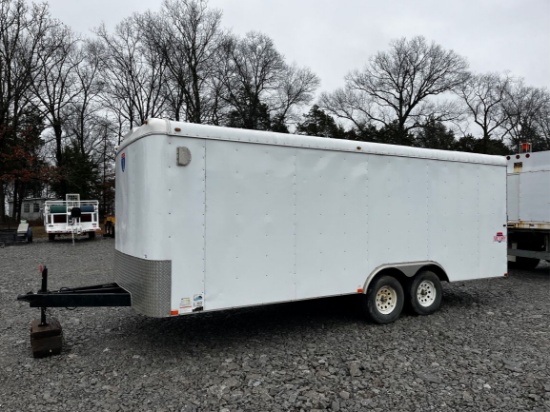 2018  INTERSTATE WEST   T/A  Enclosed   Tag Trailer