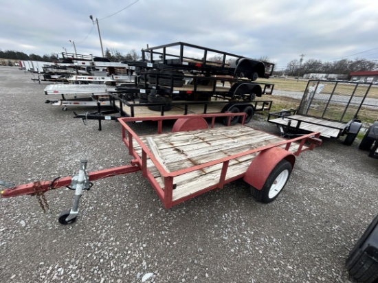 Tilt Top with Tailgate  S/A  Tag Trailer