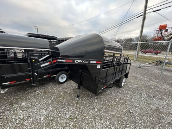 New  Delco Mini  S/A  Livestock  Gooseneck Trailer