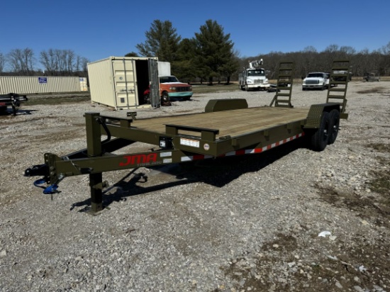 New  2025  JMA TRAILERS  82X22EQUIP 14K  T/A  Equipment Trailer