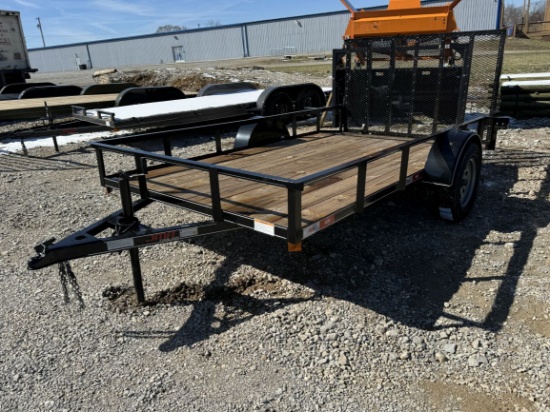 New  2025  JMA TRAILERS  76X12  S/A  Tag Trailer