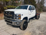 2022  CHEVROLET  Silverado 5500HD  S/A  Flatbed Truck