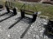Unused 2025 Mower King SA Skid Steer Forks Attachment