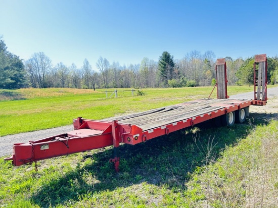 2005  Eager Beaver  12HDB-PT Paver Special Dual  T/A  Tag Trailer