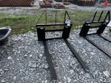 Unused 2025 Mower King SA Skid Steer Forks Attachment