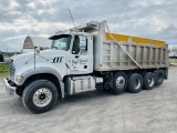 2016  MACK  Granite GU713  Quad Axle  Dump Truck