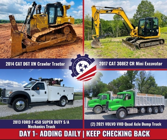 Heavy Equipment & Truck Virtual Auction