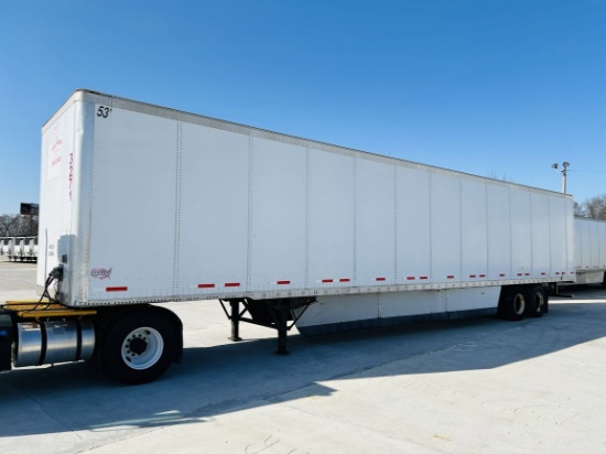 2012  WABASH  Duraplate  T/A  Van Trailer