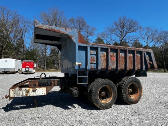 1990  BENSON  S1455  T/A  Dump Trailer