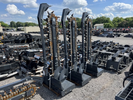 Unused  HTC  RMT48A  Trencher  Attachment