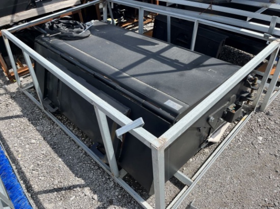 Unused  2023  72”  Box Broom  Attachment