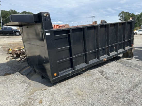 16’ Steel Dump Body with Hydraulic Hoist and Tailgate