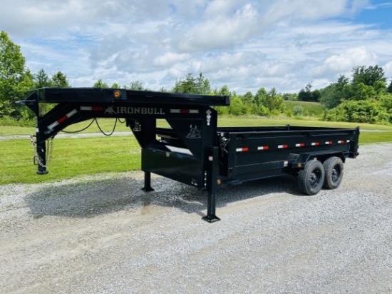 2023  Ironbull  16’  T/A  Dump Trailer