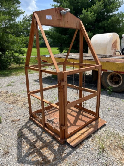 Steel Crane Man Basket