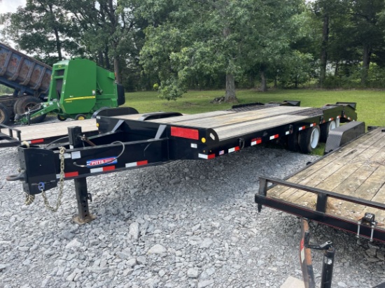 2023  PITTS  TA20  Dual T/A  Equipment Trailer
