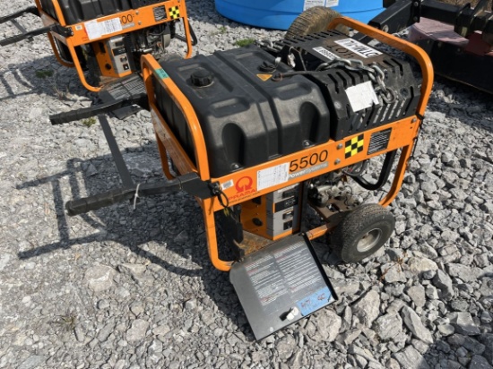 2009  PRAMAC  A5500  Portable Generator