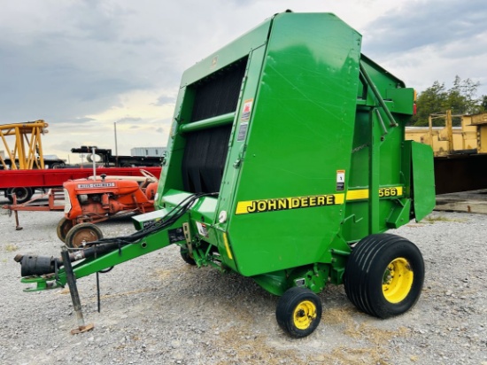 John Deere  566-5x6  Round Baler