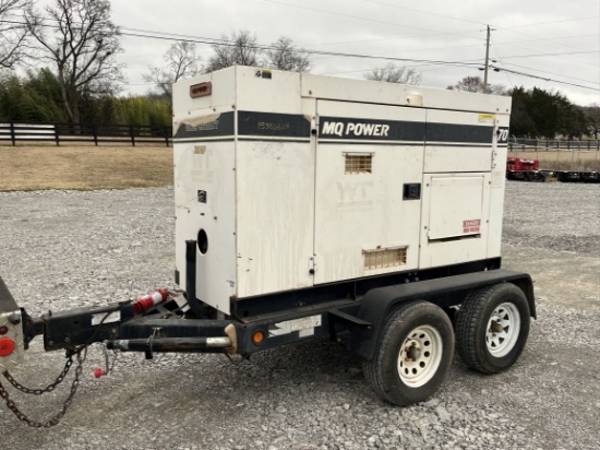 MULTIQUIP WHISPERWATT 70kVA Tag Along AC Generator