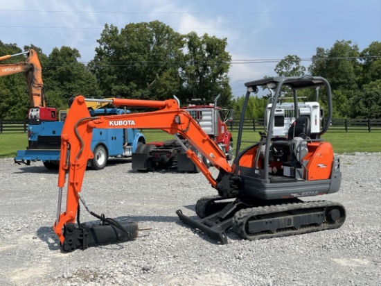 2008 KUBOTA KX71-3S Mini Excavator with Hydraulic Breaker