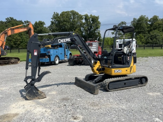 2012 JOHN DEERE 35D Mini Excavator