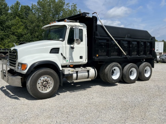 2007 MACK Granite CV713 Tri-Axle Dump Truck
