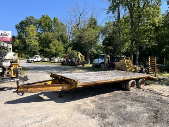 Dual T/A Equipment Tag Trailer
