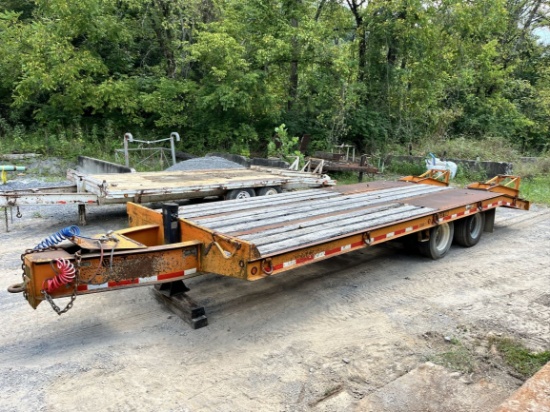 2013 BETTER BUILT 22.5T Dual T/A Equipment Trailer