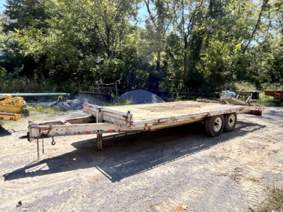 20’ x 7’9” T/A Equipment Trailer