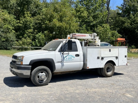 2003 CHEVROLET Silverado 3500 S/A Mechanics Truck
