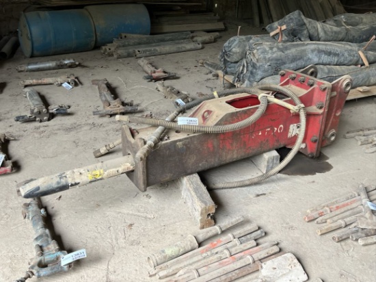 Construction Attachments CAL 1200 Hydraulic Breaker Attachment