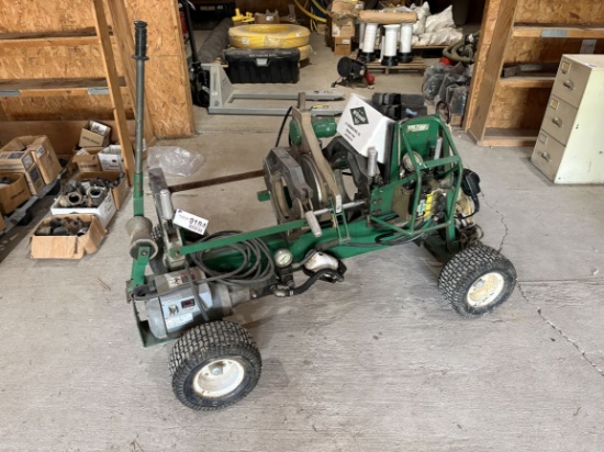 Complete McElroy fusion machine, facer, heater, and carriage assembly