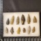 Frame of Misc Arrowheads