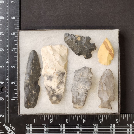 Frame of Misc arrowheads