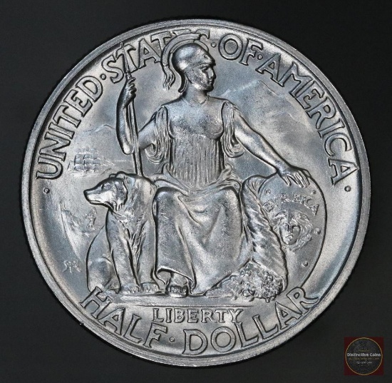 1936 D San Diego Commemorative Silver Half Dollar