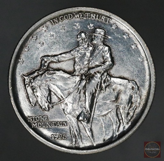 1925 Stone Mountain Commemorative Silver Half Dollar