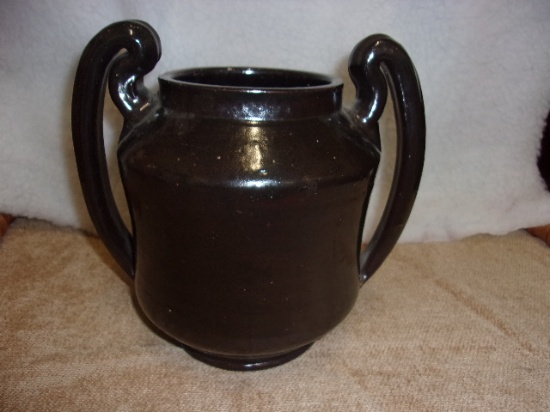 REDWARE DOUBLE HANDLE POTTERY