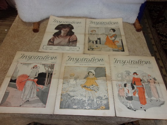 ANTIQUE MAGAZINES 1924 INSPIRATION