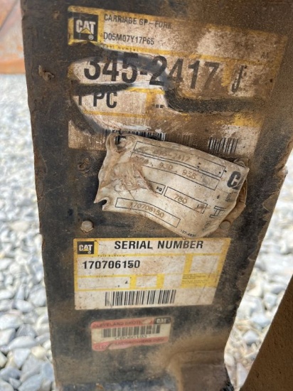 Caterpillar Manual Forks