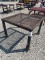 Metal Welding Table with WHeels