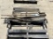 Small Pallet of Track Shovels & Post Hole Diggers