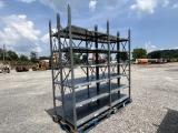 Grey Shelving Unit on a Pallet