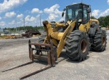 2015 Komatsu WA320-7 Wheel Loader Forks & Bucket
