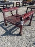 Pipe Table with Wheels