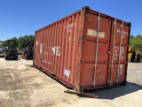 20ft Conex with Shelves